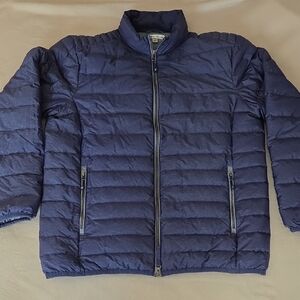 Peter Millar Navy Quilted Jacket